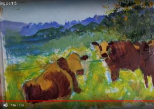 Cow Painting - Video part 5